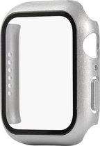 Mobigear Color Hardcase Hoesje voor Apple Watch Series 5 (40 mm) - Zilver