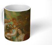 Mok - Allegorie op de vrede - Schilderij van Jan Lievens - 350 ML - Beker