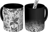 Magische Mok - Foto op Warmte Mok - tekenings van verschillende plantenfamilies - 350 ML