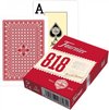 Afbeelding van het spelletje Fournier 818 Jumbo 2 Index Speelkaarten Rood