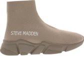 Dames Enkellaars Steve Madden Gametime 2 Sand Sneaker Zand - Maat 41