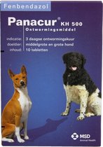 Panacur Ontworming - Middelgroot En Grote Hond - 10 Tabletten