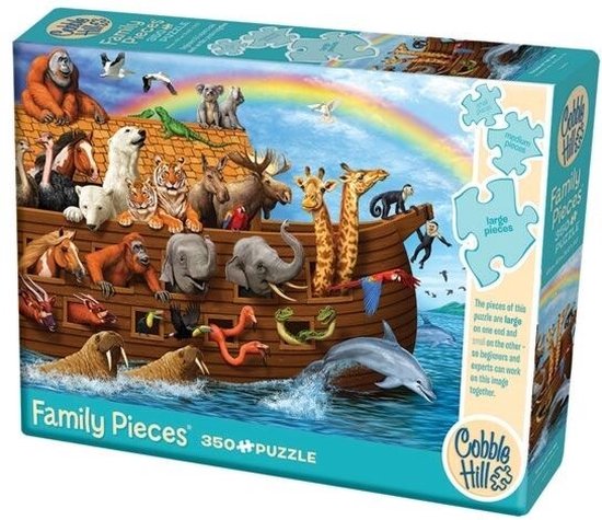Cobble Hill - Cobble Hill Familie Puzzel Voyage Of The Ark 350 Stuks |  Games | bol.com
