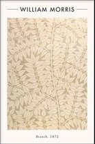 Walljar - William Morris - Branch - Muurdecoratie - Canvas schilderij