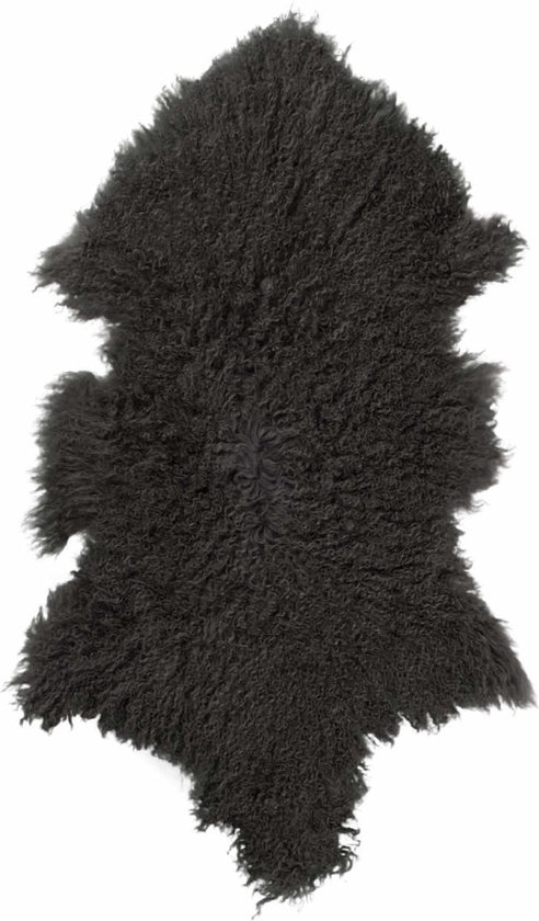 Tibetaans Wit Schapenvacht Vloerkleed