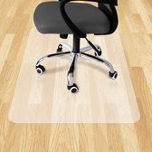 Bureaustoelmat PVC - 120x75 cm - Vloermat Bureaustoel - Antislip Mat - Vloerbeschermer Bureau - Beschermt Vloerbedekking