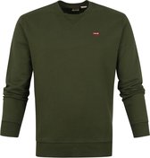 Levi's - Original Sweater Groen - M - Modern-fit