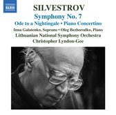 Lithuanian National Symphony Orchestra, Christopher Lyndon-Gee - Silvestrov: Symphony No.7. Ode To A Nightingale. Piano Concertion (CD)