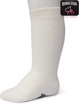 Bonnie Doon | Cable Knee High Baby Kniekous Organic | Offwhite
