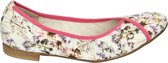 Donna Carolina 43.170.186 - Volwassenen Ballerinaschoenen - Kleur: Wit/beige - Maat: 40