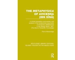 The 'Metaphysica' of Avicenna (ibn Sīnā)