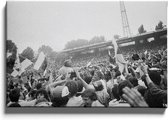 Walljar - AFC Ajax kampioen '79 II - Muurdecoratie - Canvas schilderij