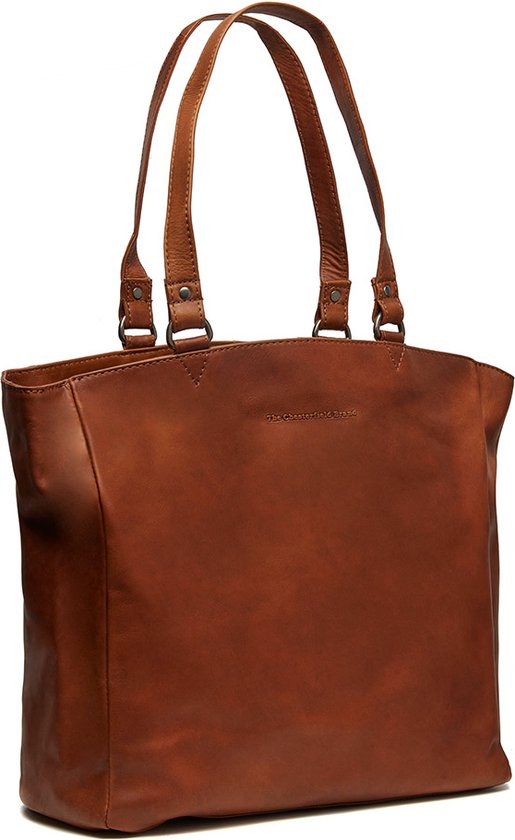 The Chesterfield Brand Leren Shopper Cognac Berlin