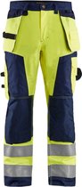 Blaklader Werkbroek High Vis 1568-1811 - High Vis Geel/Marineblauw - C52