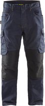 Blaklader Service werkbroek denim 1497-1141 - Marineblauw/Zwart - D96