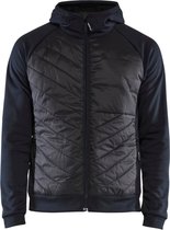 Blaklader Hybride sweater 3463-2526 - Donker marineblauw/Zwart - XXXL