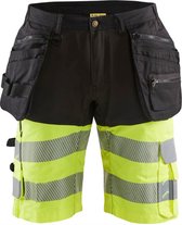 Blaklader High Vis short 1596-1811 - Zwart/High Vis Geel - C52