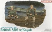 1:35 Dragon 3023 British SBS w/Kayak - Worlds Elite Force Series Plastic kit