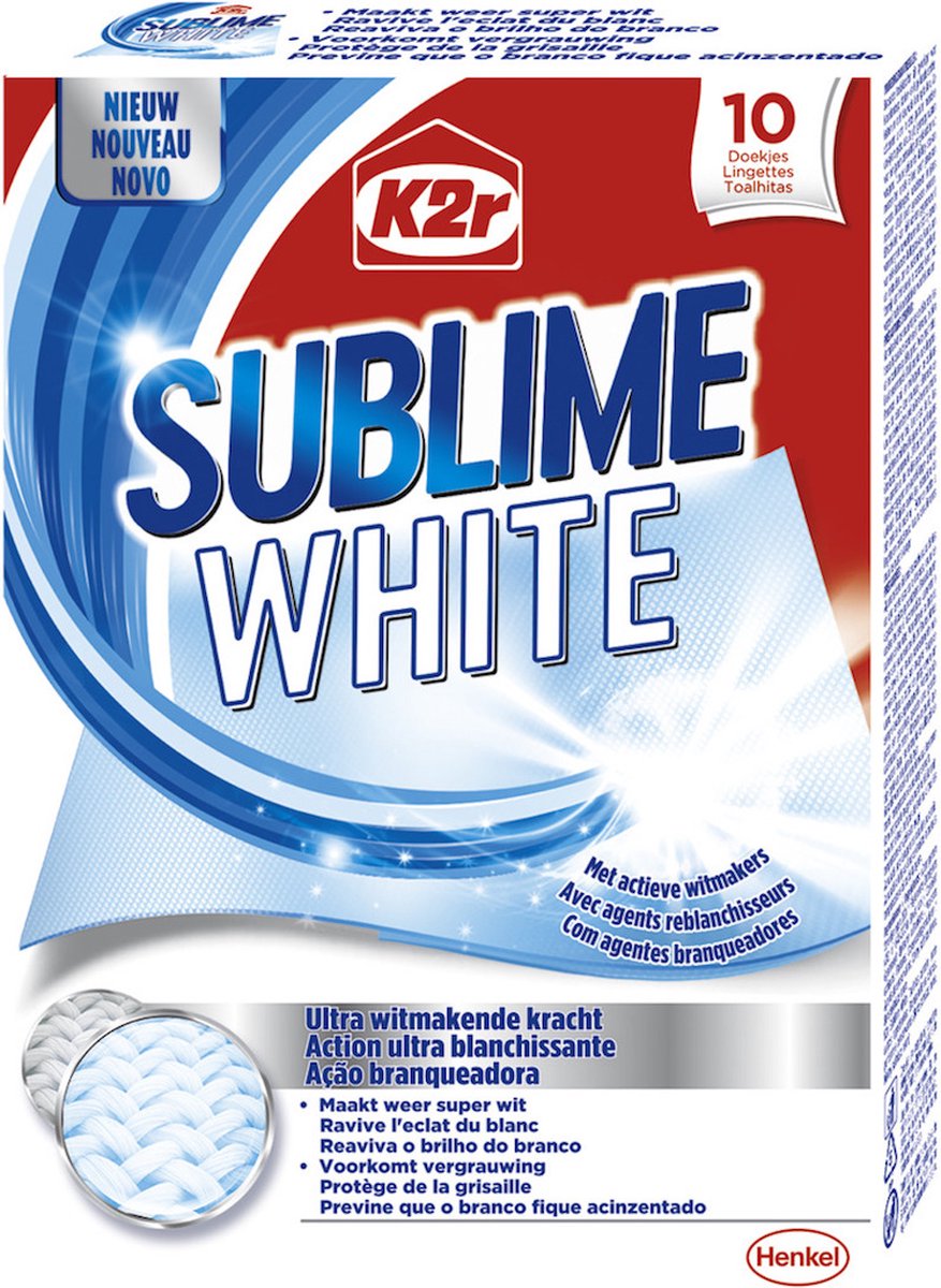 Goedkoopste K2R Sublime White 10 stuks