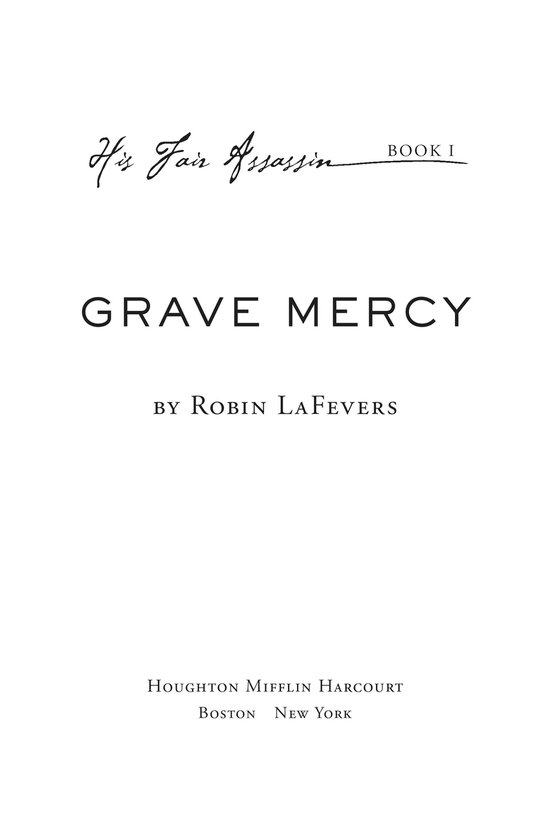 Grave Mercy - cover