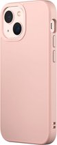 Apple iPhone 13 Mini Hoesje - Rhinoshield - SolidSuit Serie - Hard Kunststof Backcover - Classic Blush Pink - Hoesje Geschikt Voor Apple iPhone 13 Mini