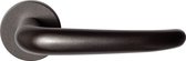 GPF3085.A1-00 Tino deurkruk op ronde rozet Dark blend, 50x8mm