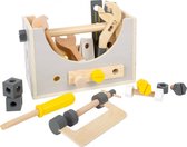 Boîte à outils 2-en-1 Miniwob - Jouets en bois à partir de 3 ans
