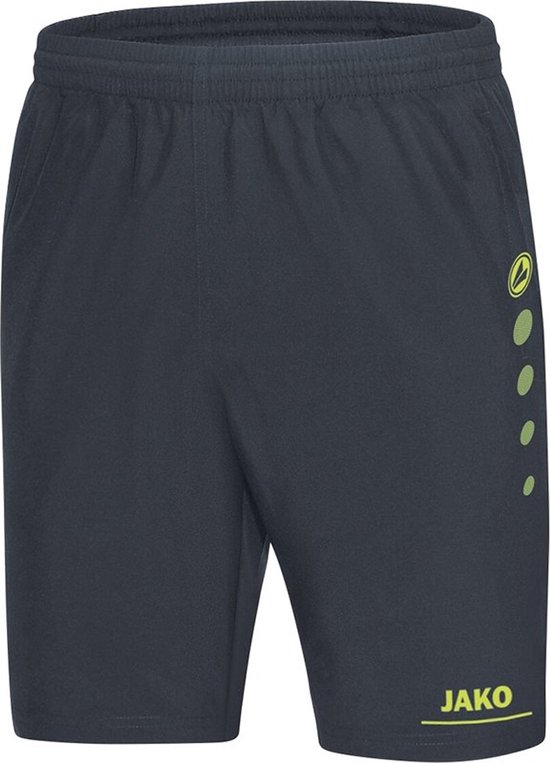 Jako - Shorts Striker Men - Korte broek Grijs - XXXL - antraciet/lime