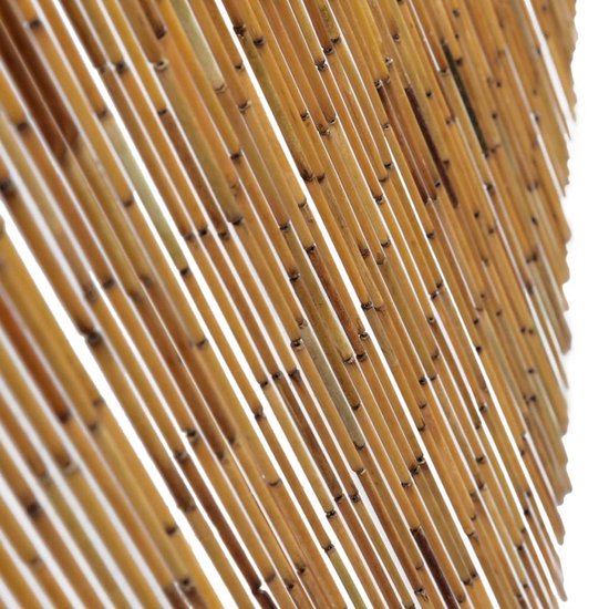 vidaXL Deurgordijn 90x200 cm bamboe - vidaXL