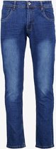 Unsigned heren jeans lengte 30 - Blauw - Maat 34