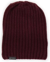 Sticky Baits Knitted Beanie Maroon | Vismuts