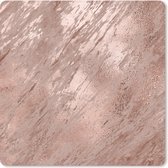 Muismat Klein - Marmer - Rosé - Goud - 20x20 cm