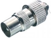 Vivanco 43011 8/45-N Coax Antenne Plug Metaal