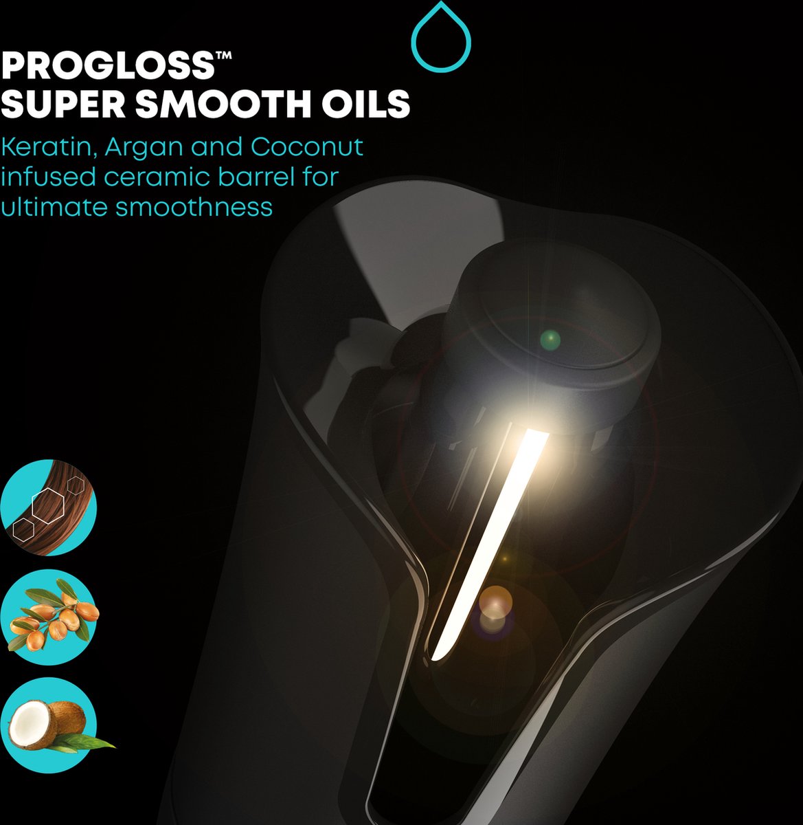 Revamp Progloss Hollywood Curl Autocurler krultang - afbeelding 2