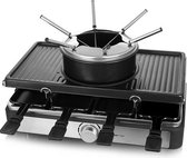 Emerio RG-124930 Gourmet en Fondue Set Zwart/RVS