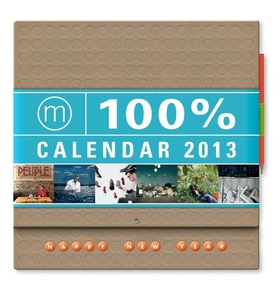 Cover van het boek '100% Calendar  / 2013 e'