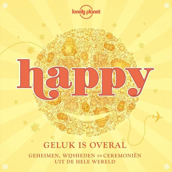 Cover van het boek 'Lonely Planet Happy'