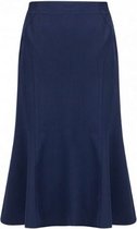 Sensia Mode (klok)rok Ranco elastiek - Marine Blauw- maat 46