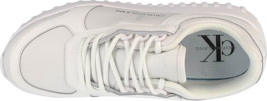 Calvin Klein Runner Laceup YW0YW00375-0K4, Vrouwen, Wit, Sneakers, maat: 41
