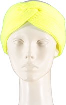 Feest hoofdband | gekleurde hoofdband | fluor geel | one size | Carnaval | Carnaval accessoires | Hoofdband | Feeskleding | Apollo