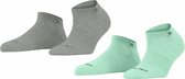 Burlington Everyday 2-Pack Sneakersok Dames 22051 - Groen 7794 mint Dames - 36-41