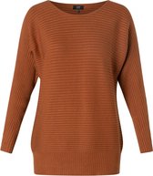 YESTA Bowanna Trui - Warm Brown - maat 5(58/60)