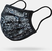 Supreme Medisch Mondkapje Bandana | Wasbaar | Milieuvriendelijk | Biologisch katoen | Tot 30 keer wasbaar L ()