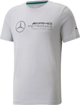 Puma Mercedes F1 Logo Tee 531885-02, Mannen, Grijs, T-shirt, maat: M