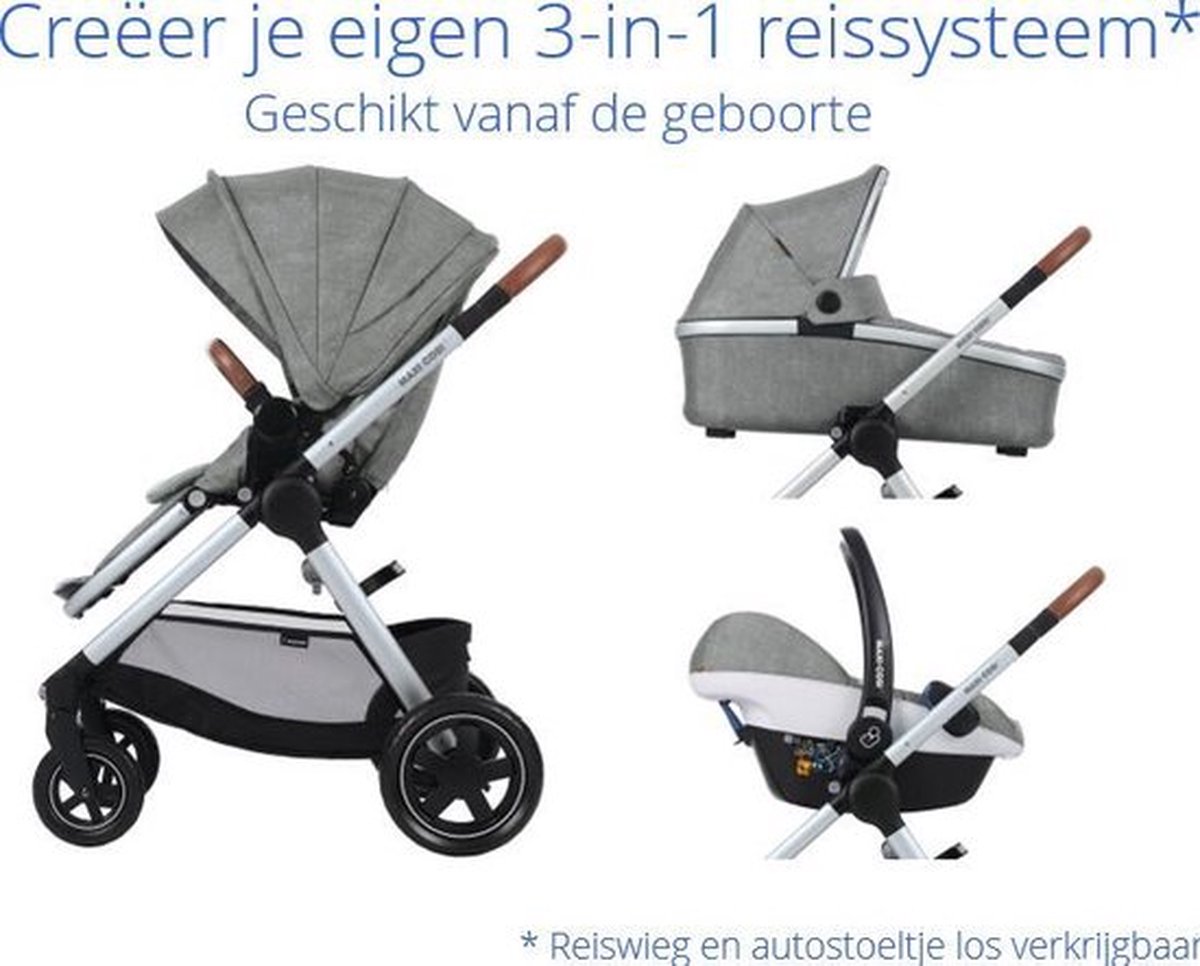 tijdschrift Bejaarden spons Maxi-Cosi Adorra Kinderwagen - Nomad Grey | bol.com