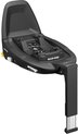 Maxi-Cosi FamilyFix 3 Isofix base in het zwart, met steunpoot en indicator.