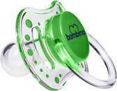 Bambino Cherry Groen No. 2 (6-18m) Silicone Fopspeen BE801