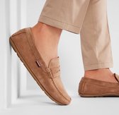 Tommy Hilfiger Classic Suede Driver Moccasin - cognac - Maat 46