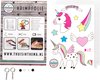 foto van ThuisinThema DIY - Unicorn Krimpie Dinkie Pakket - Krimpfolie Knutselpakket - 2 A4 Krimpfolie vellen - Krimpfolie Sieraden maken - knutselen meisjes
