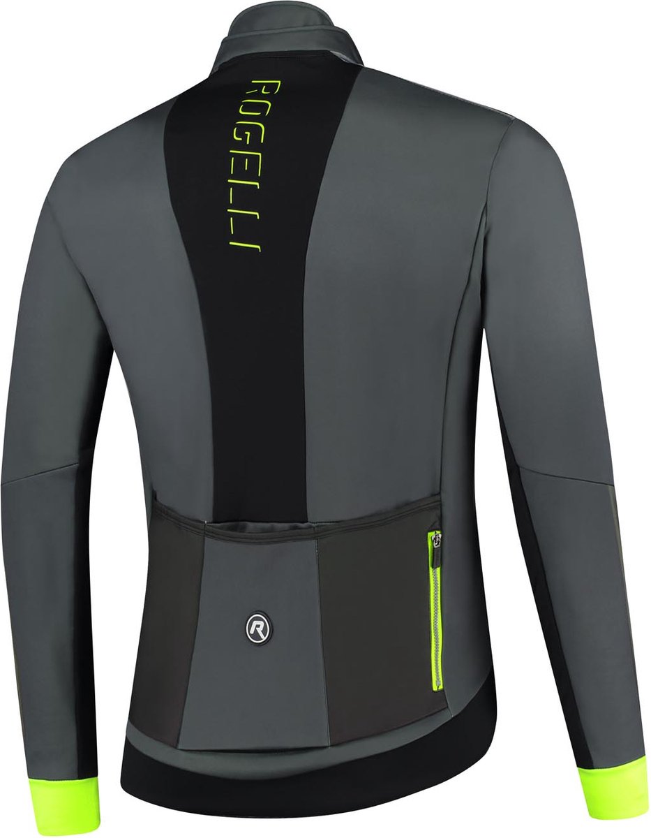 Rogelli Core Fietsjas Heren Winddicht - Windjack Wielrennen - Fluor Rogelli Core Fietsjas Heren Winddicht - Windjack Wielrennen - Fluor
